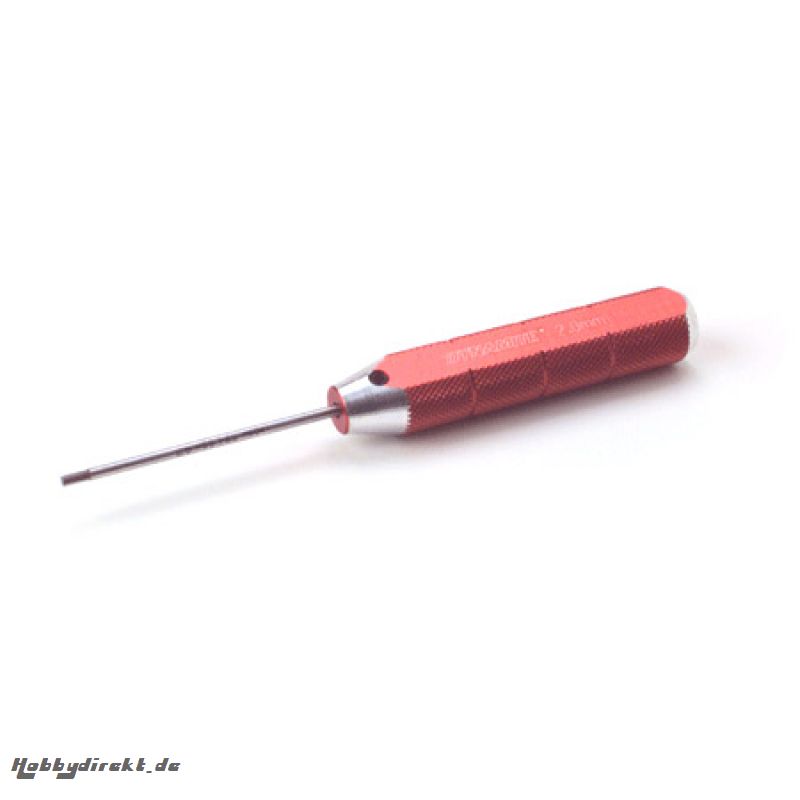 Machined Hex Driver. Red: 2.0mm Horizon DYN2901