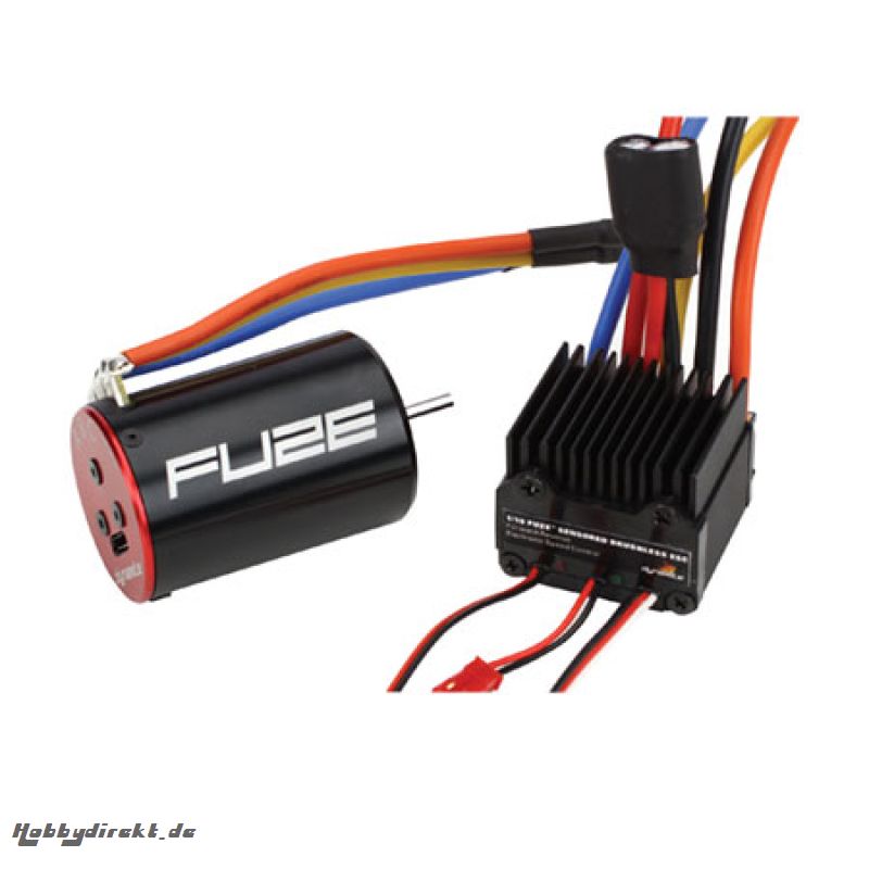 Dynamite FUZE1/10th Sensored 8.5T ESC/ Brushless MotorCombo Hori