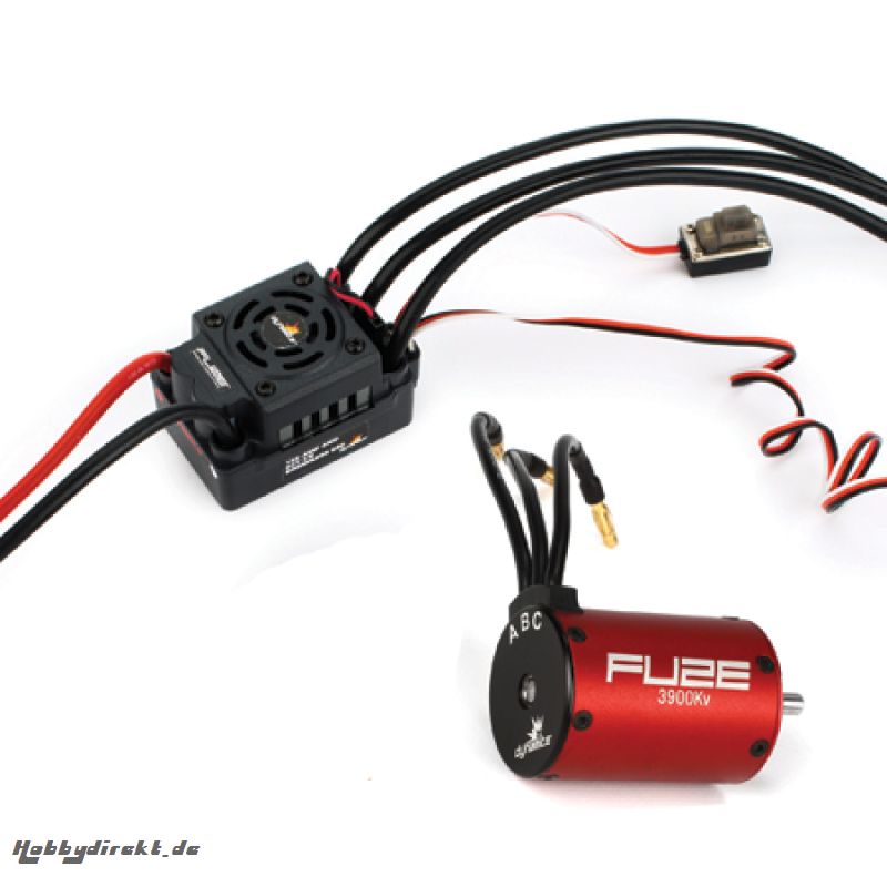 Fuze 550 4WD SCT Sensorless Brushless System Horizon DYN4950C