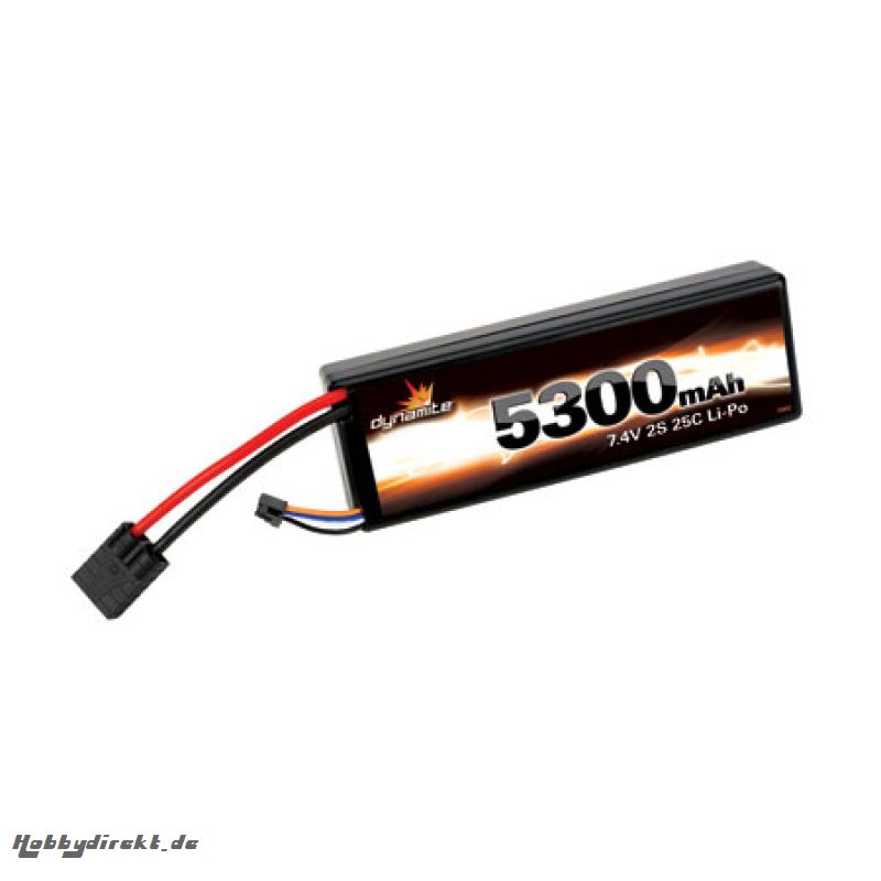 7.4V 5300mAh 2S 25C LiPo, Har Horizon DYN5360T