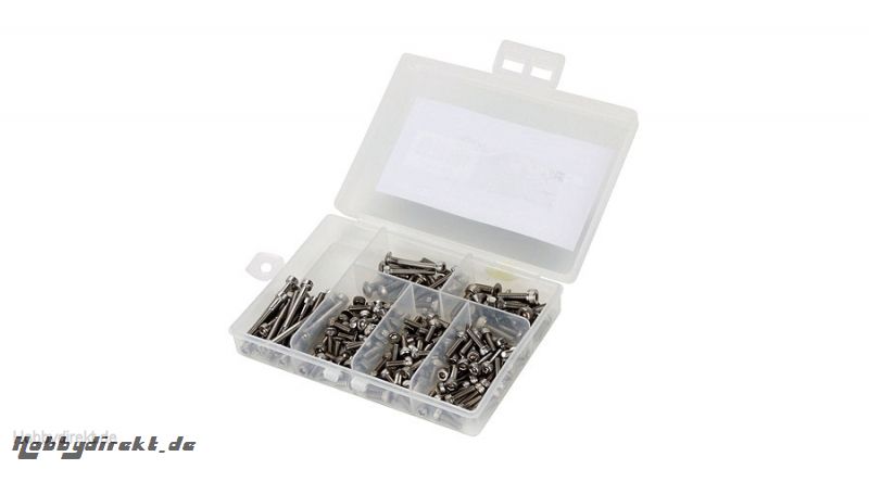 Stainless Steel Screw Set: Traxxas 1/16 E-Revo Horizon DYN7904