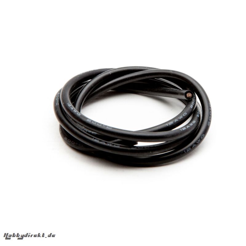 Dynamite 12 AWG Silikonkabel 0,9 m, schwarz Horizon DYN8856