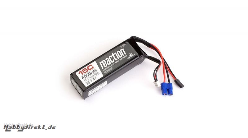 Dynamite 2S 7,4V 4000mAh 15C LiPo-Empfängerakku Horizon DYNB0501