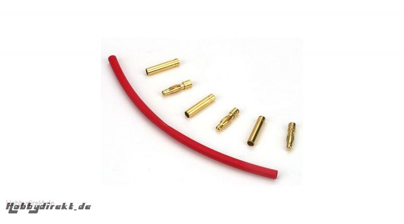 Dynamite Goldkontaktsteckerset 4 mm (3 Stk) Horizon DYNC0050