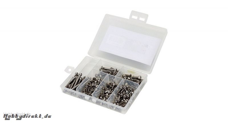 Stainless Steel Screw Set: Associated SC10 Horizon DYNH1080