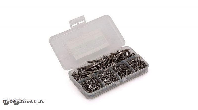 Stainless Steel Screw Set: HPI Baja 5B/5T Horizon DYNH2000