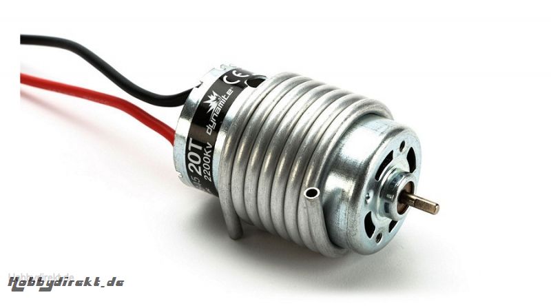 Dynamite 550 2200Kv Bürstenmotor 20T wassergekühlt Horizon DYNM3845