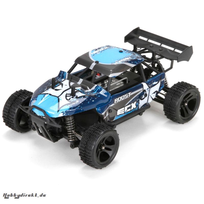 ECX Roost 1/24 4WD Desert Buggy RTR, blau/grau Horizon ECX00015T1