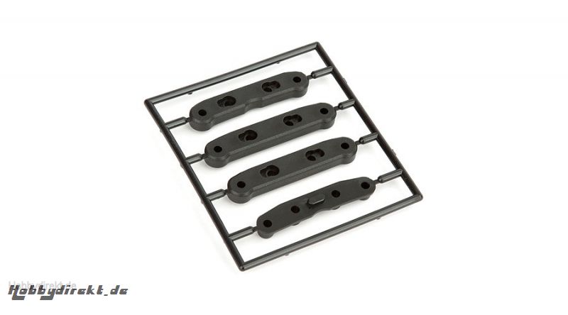 Susp Plate Set FR, R: Plastic Horizon ECX0811