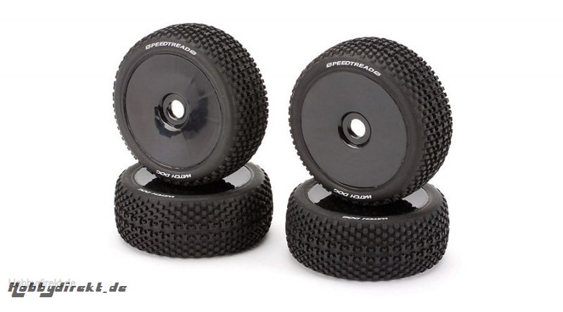 Mounted Wheel/Tire Set (4): Revenge Type E/N Horizon ECX0983