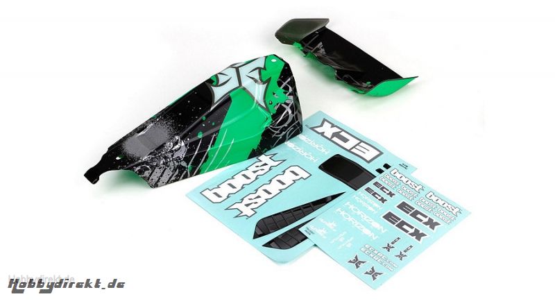 Body/Wing, Black/Green: Boost Horizon ECX230005