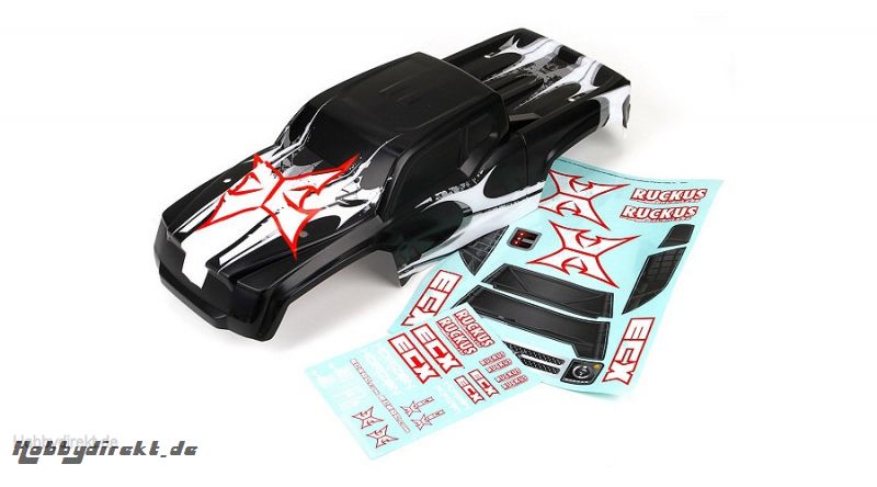 Body, Black/White: BL Ruckus Horizon ECX230010