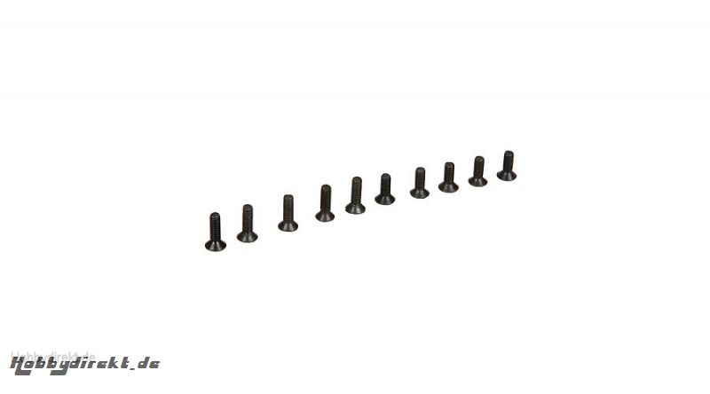 Screw, M3, Flat Head, Binder Head (10) Horizon ECX235004