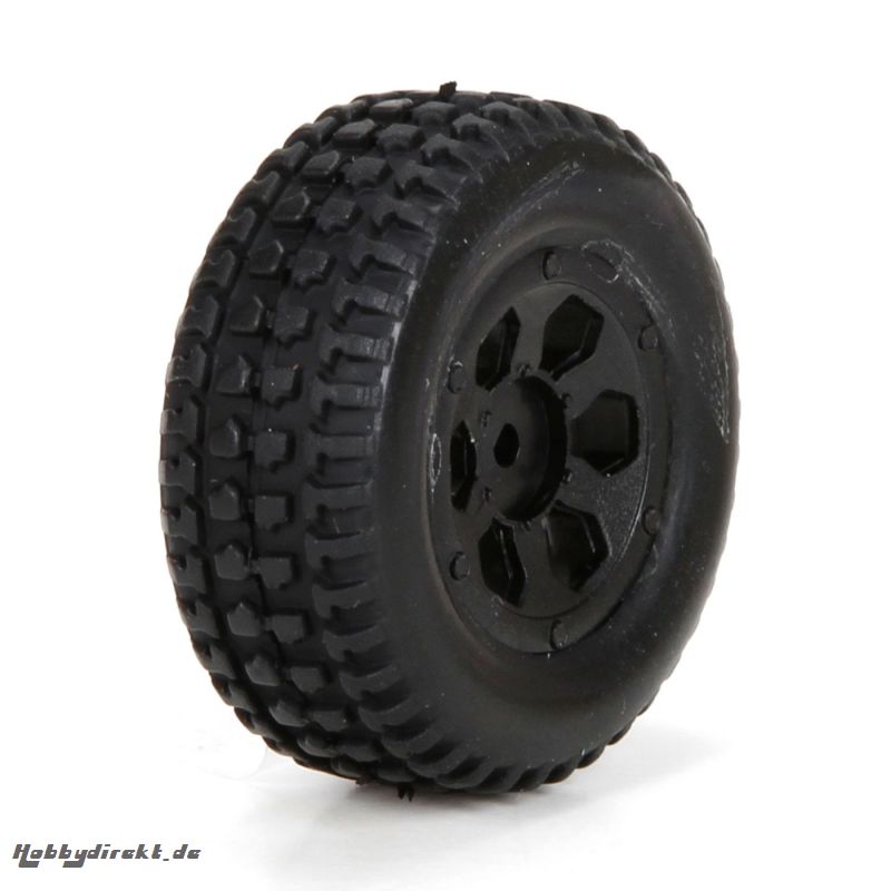 Front/Rear Premount Tire:1:24 4WD Torment Horizon ECX40003