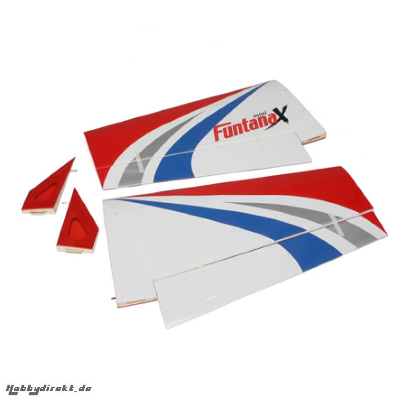 Wing Set with Ailerons: Mini Funtana X Horizon EFL2426