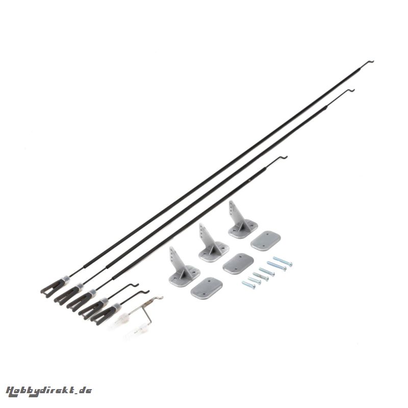 Pushrods & Cotrol Horn Set: P-51D Horizon EFL6722