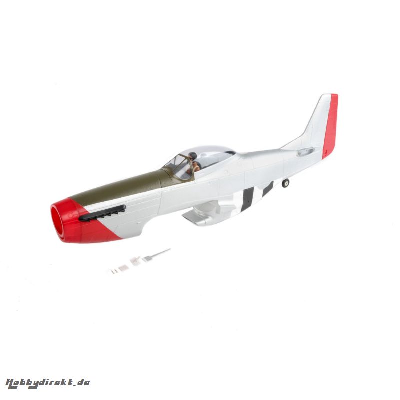 E-flite P51D: Rumpf lackiert mit Haube Horizon EFL8227