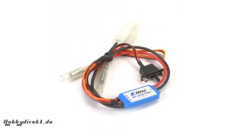 20-Amp Mini Brushed ESC with Brake Horizon EFLA105