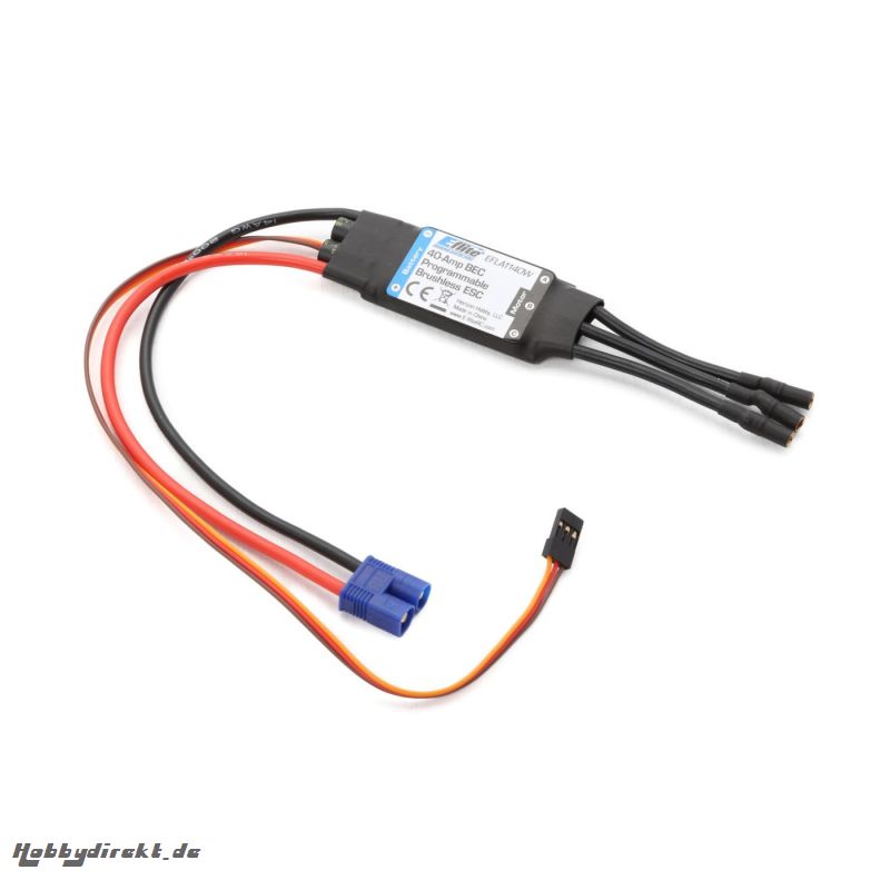 E-flite 40 AMP Brushless ESC Horizon EFLA1140W