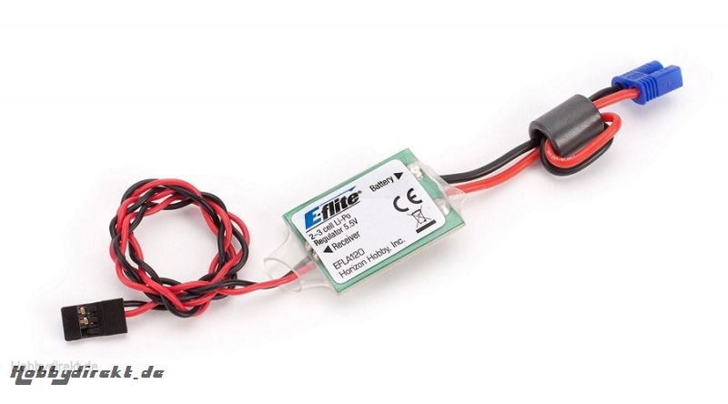 E-flite LiPo 2-3S Spannungsregler, 5,5V Horizon EFLA120