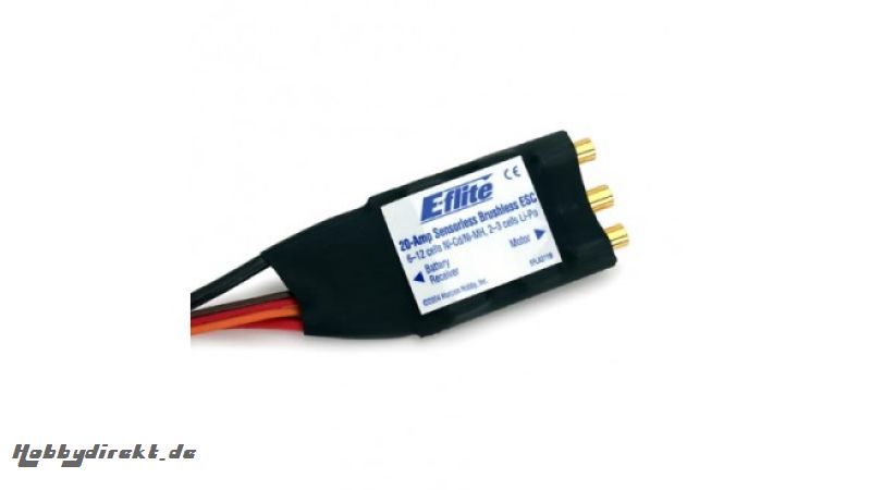 20-Amp Brushless ESC (V2) Horizon EFLA311B