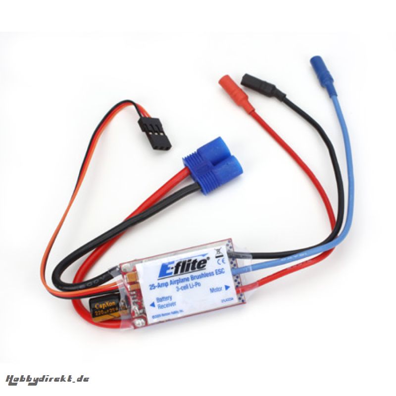 25-Amp Airplane Brushless ESC Horizon EFLA325A