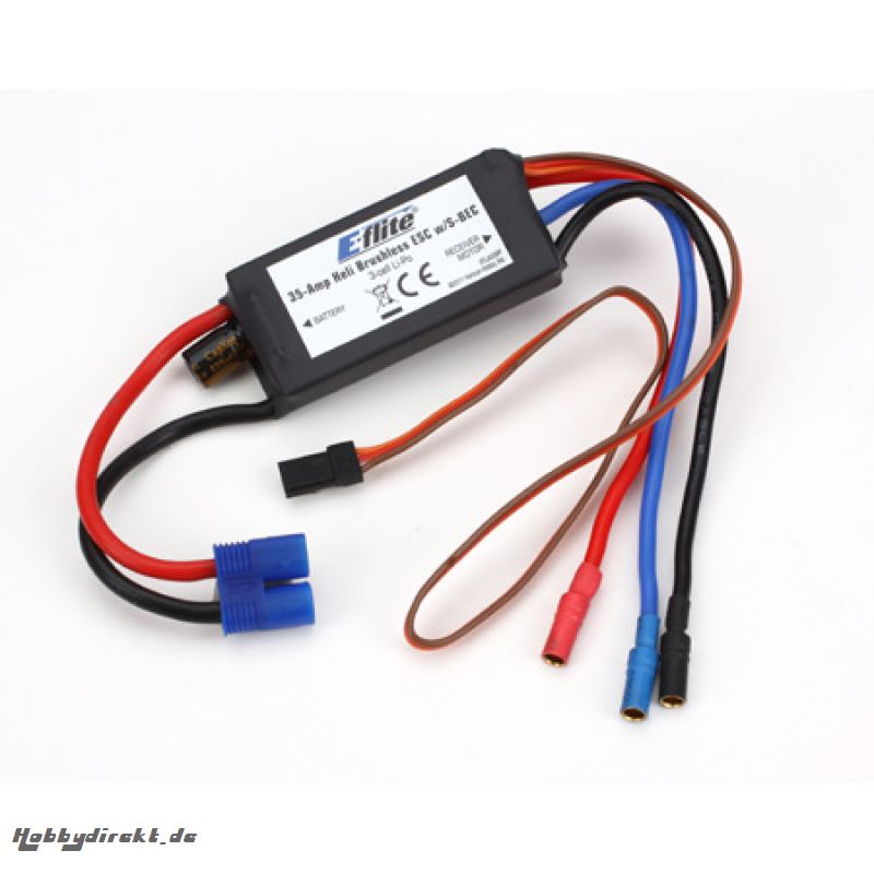 35-Amp Helicopter Brushless ESC: B450 Horizon EFLA335H