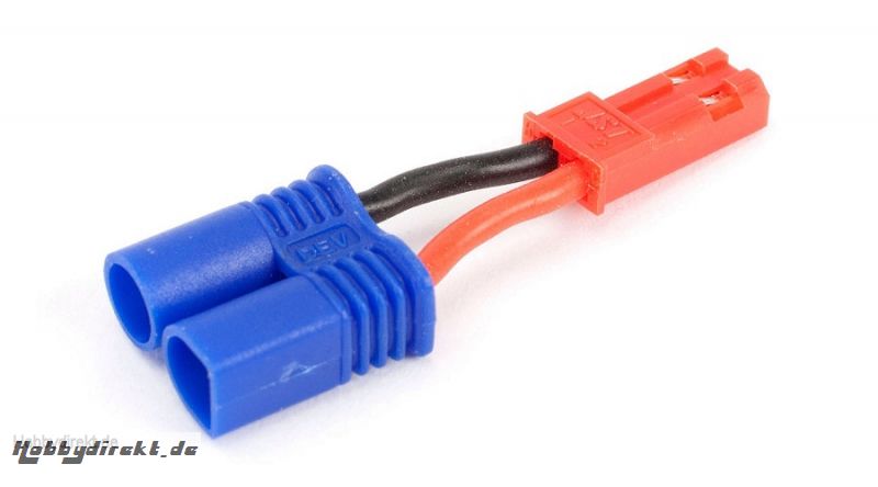 EC2 BATT to JST Female, 15mm, 20 AWG Horizon EFLAEC207