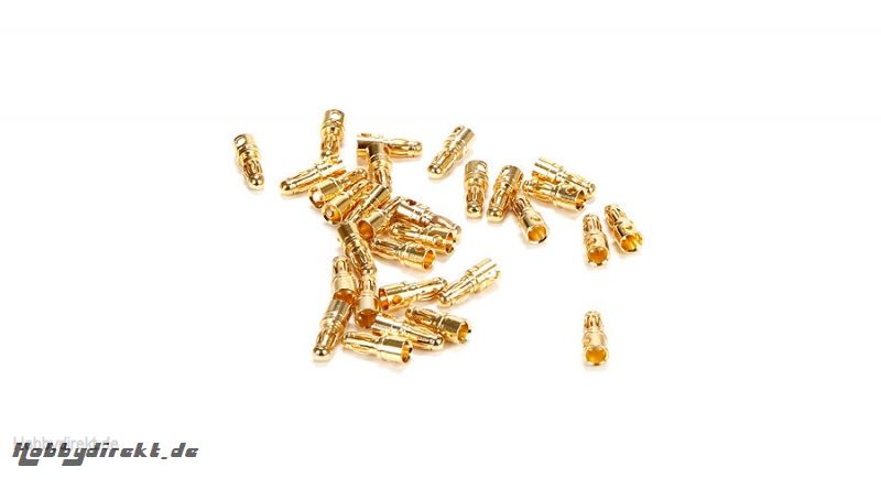 Gold Bullet Connector, Male, 3.5mm (30) Horizon EFLAEC316