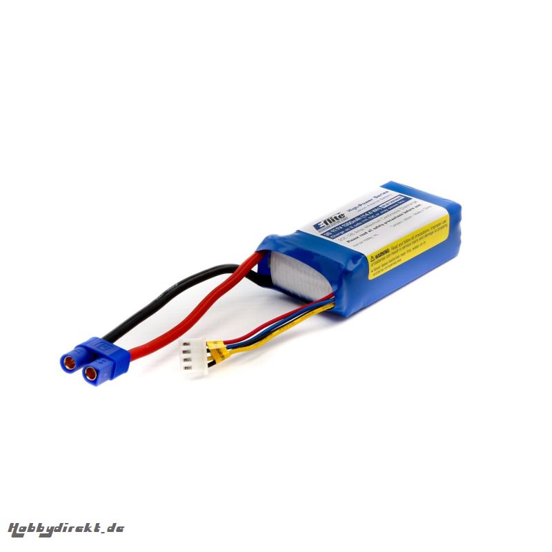 E-flite 3S 11,1V 1300mAh 20C LiPo-Akku m. EC3-Stecker Horizon EFLB13003S20