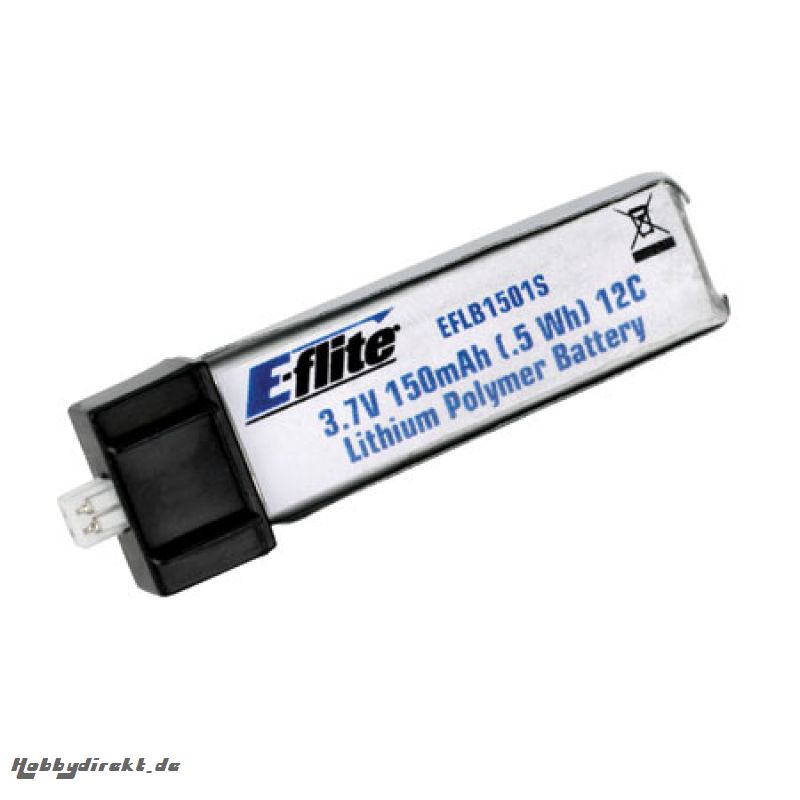 E-flite 1S 3,7V 150mAh 25C LiPo-Akku Horizon EFLB1501S25