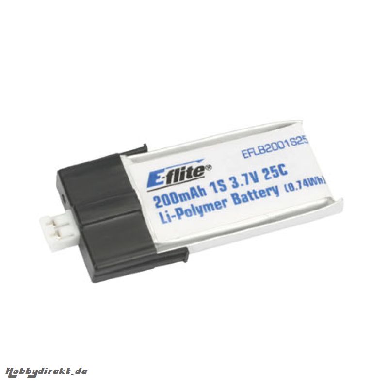 E-flite 1S 3,7V 200mAh 30C LiPo-Akku Horizon EFLB2001S30