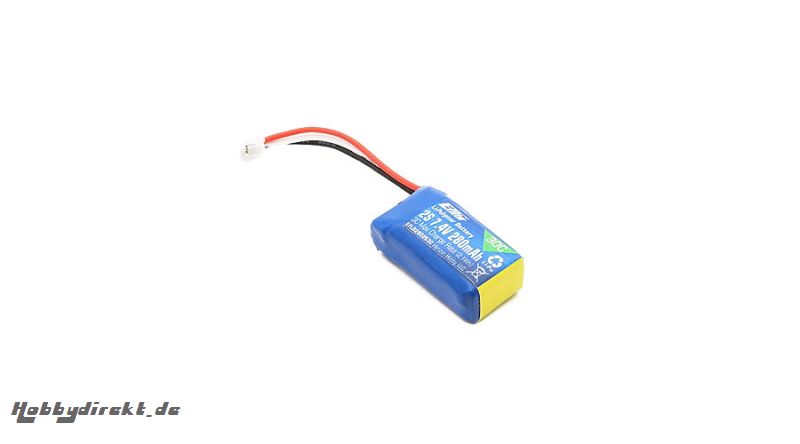 280mAh 2S 7.4V 30C Li-Po Battery Horizon EFLB2802S30