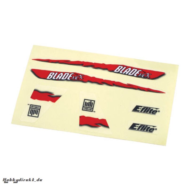 Decal Sheet, Red Graphics: BM Horizon EFLH2229