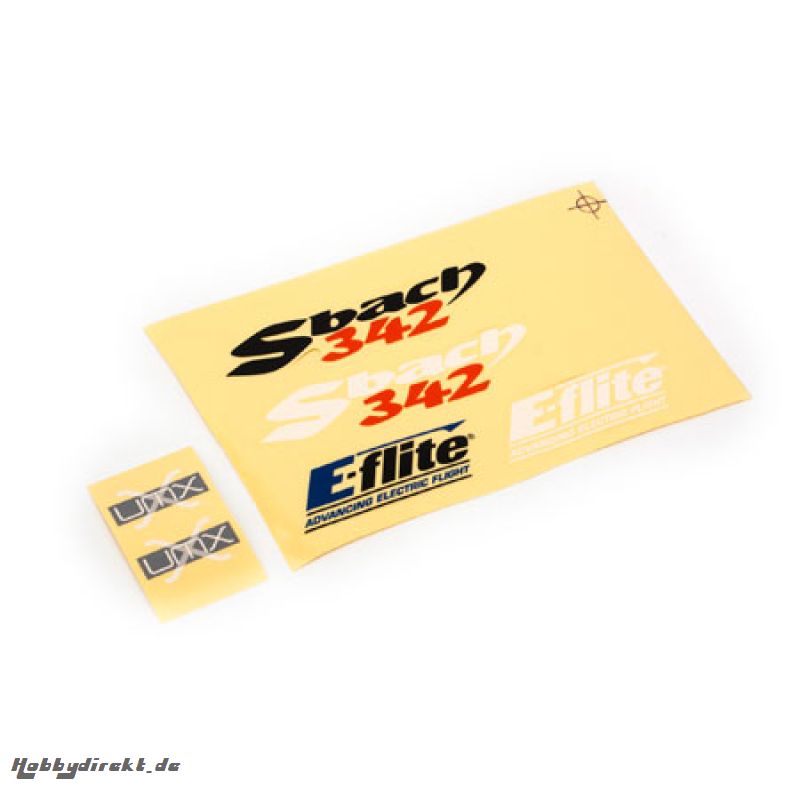 E-flite Dekorbogen: UMX Sbach 342 Horizon EFLU4165