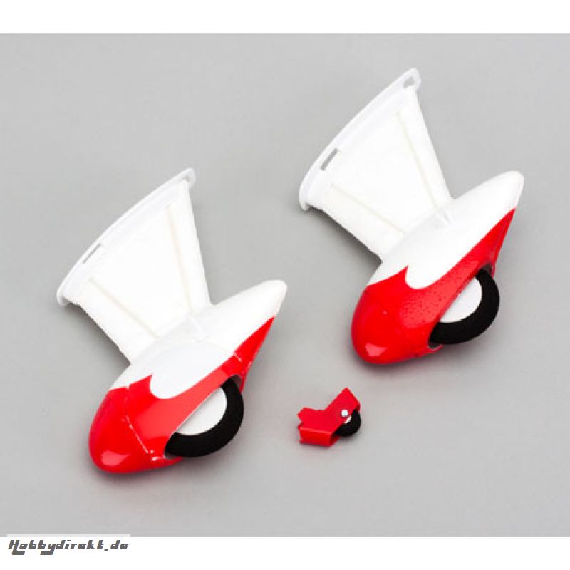 Landing Gear and Tail Wheel Set: UMX Gee Bee R2 Horizon EFLU4555