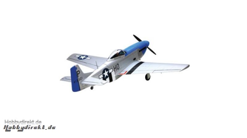 Hangar 9 P-51D Blue Nose 60 ARF Horizon HAN2420