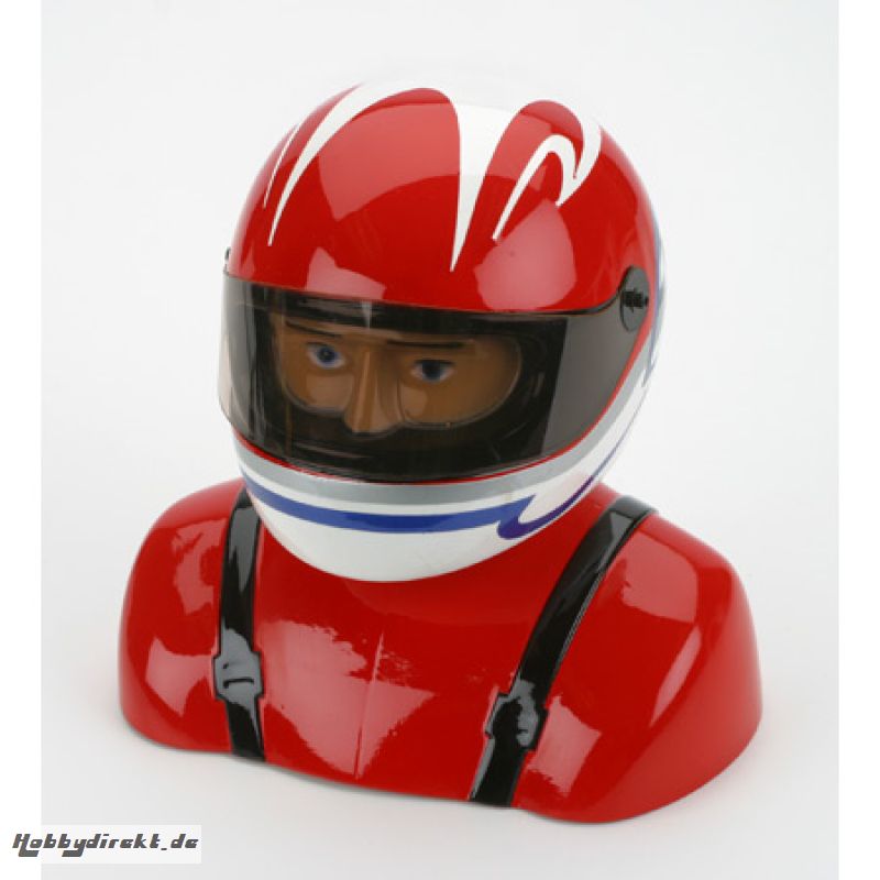 35% Paint Pilot Helmet Red/Wht/Bl Horizon HAN361