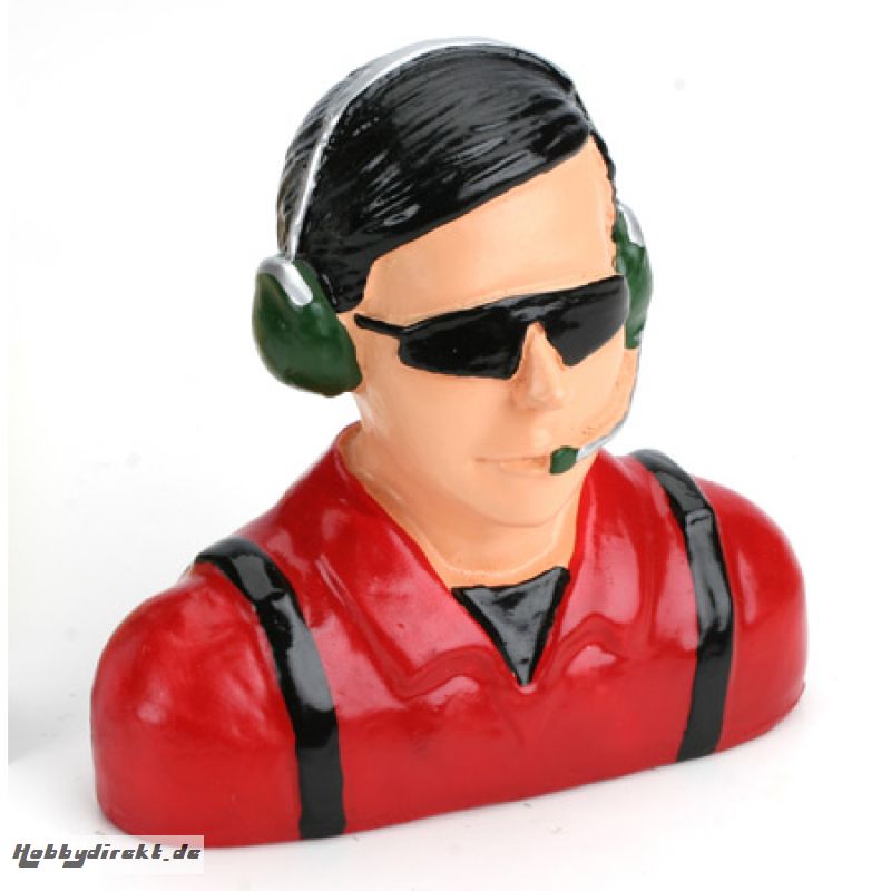 1/4 Pilot - Civilian w/Headets,Mic&Sunglasses Horizon HAN9125