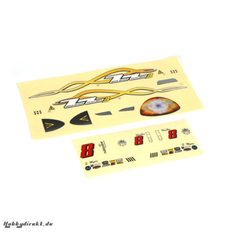 Decal Sheet: Red ZZR3 Horizon HBZ3718