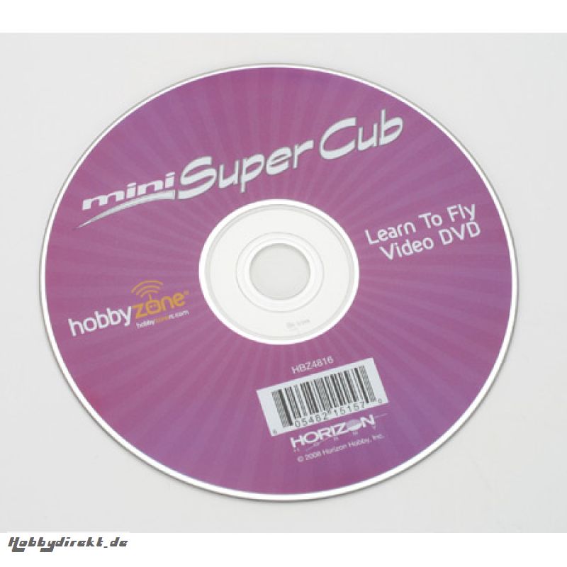 Mini-Super Cub Instructional DVD Horizon HBZ4816