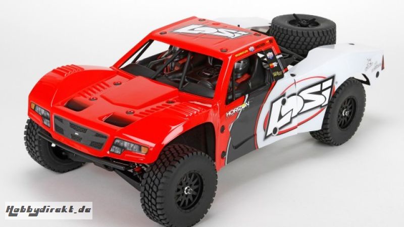 Baja Rey:1/10-Scale AVC RTR 4WD Desert Truck(Blue) Horizon LOS03008T2