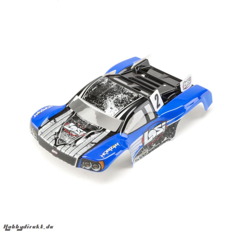 1/24 4WD Micro SCTE Painted Body Blue Horizon LOS200002