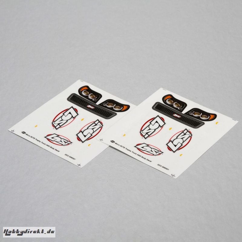 Losi Micro SCTE: Sticker Set Horizon LOS209000