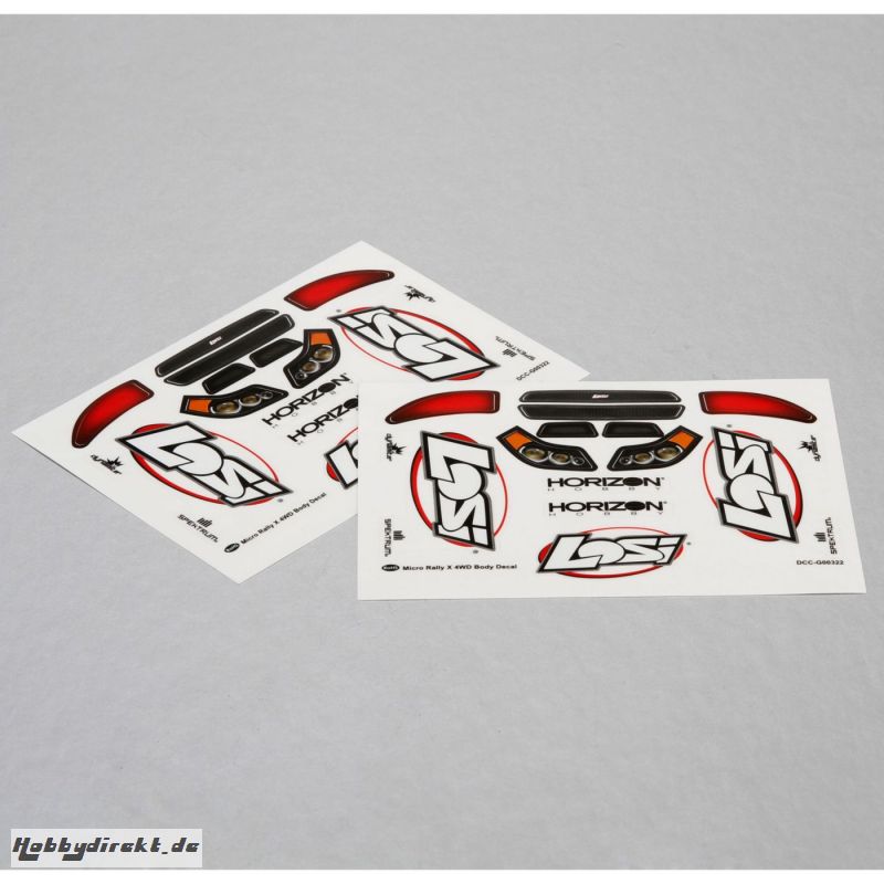 Micro Rally Sticker Set Horizon LOS209001