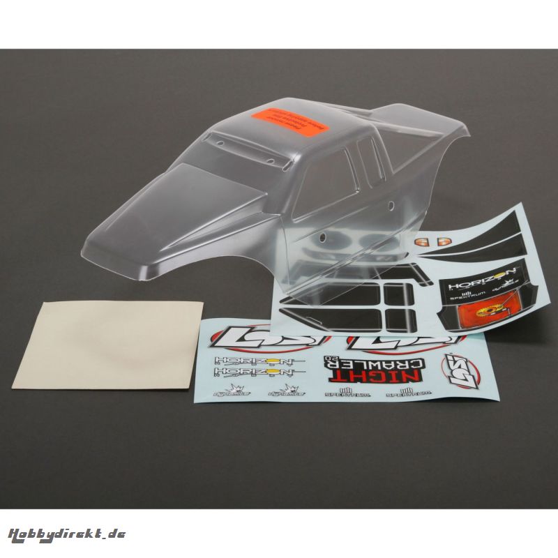 Losi Karosserie transparent: Night Crawler 2.0 Horizon LOS230008