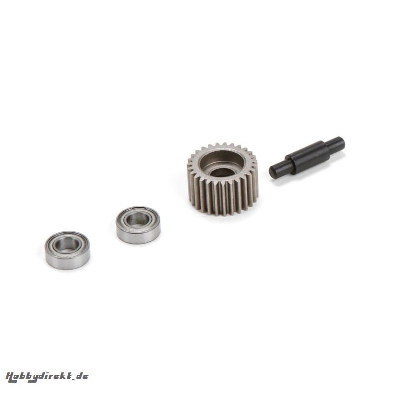 Metal Idler Gear, Shaft, Bearings: XXX-SCT/SCB Horizon LOS232000