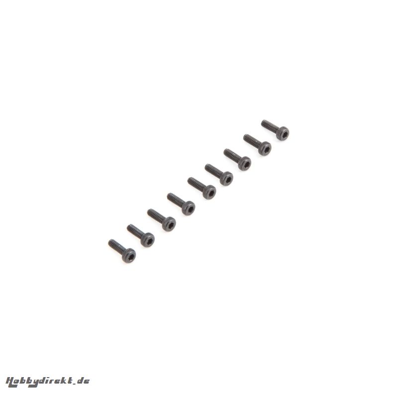 Cap Head Screws, M2 x 6mm (10) Horizon LOS235001