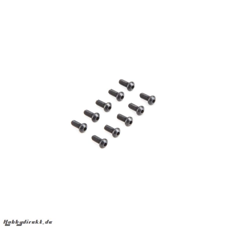 Button Head Screws M2.5x6mm (10) Horizon LOS235005