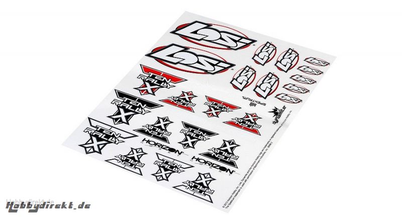 Sticker Sheet: Ten Rally-X Horizon LOS239000